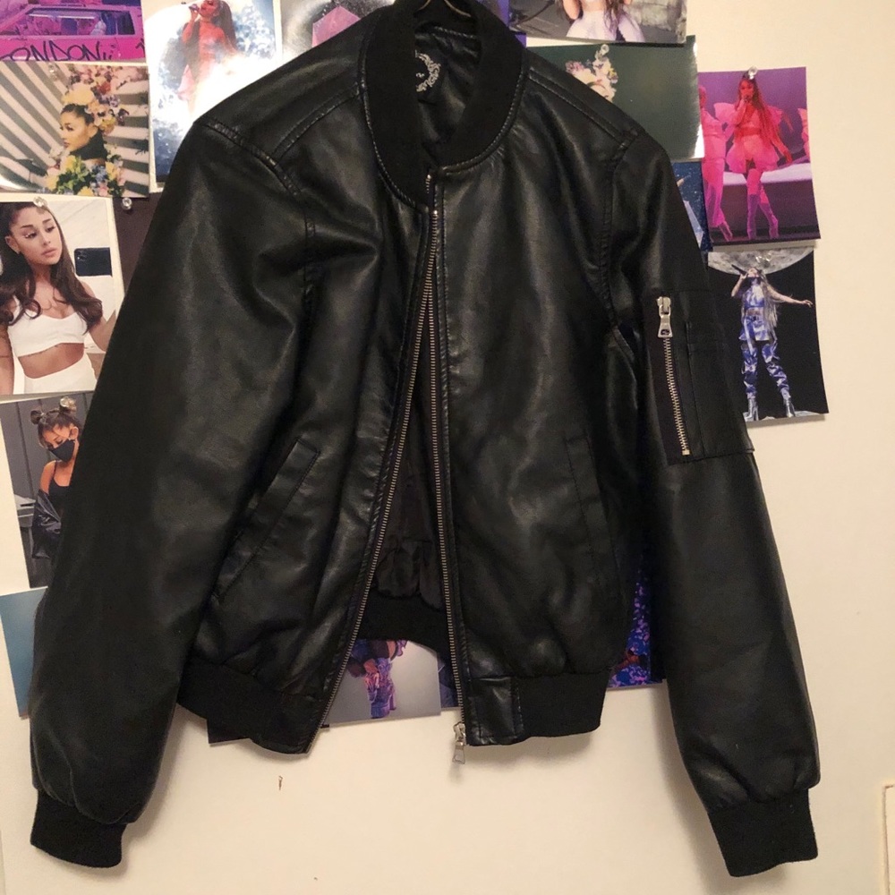 Leather jacket